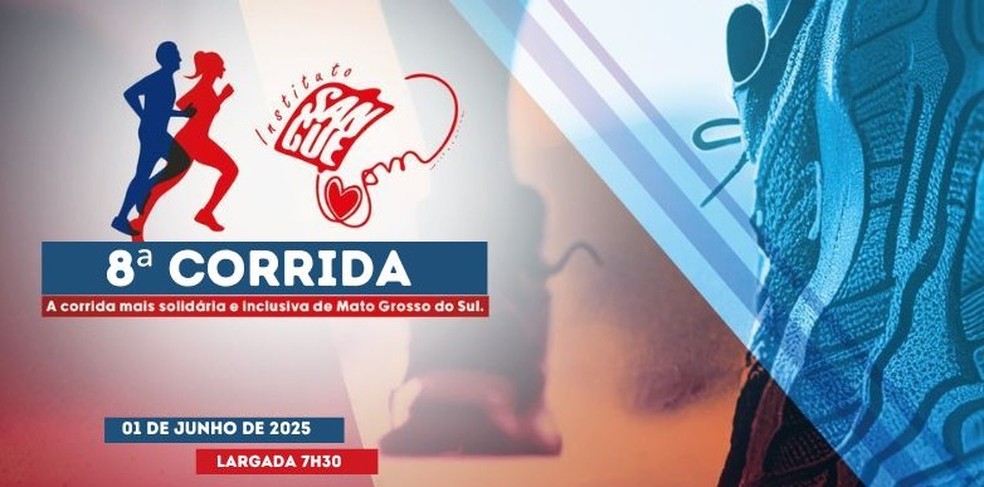 A corrida terá percursos de 3km (caminhada), 5km (corrida) e 15km (corrida) — Foto: Divulgação