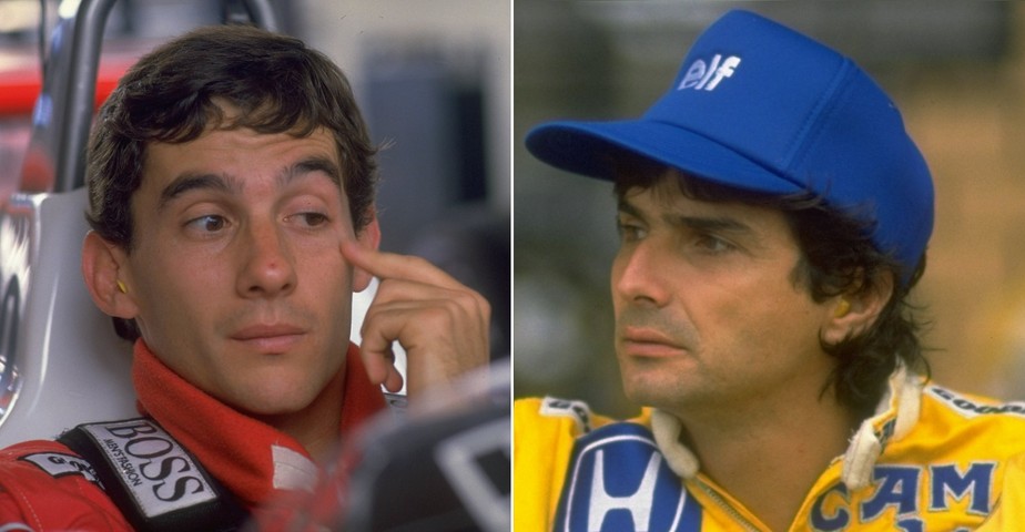 O momento mais tenso da relação entre Ayrton Senna e Nelson Piquet | f1 memória | ge