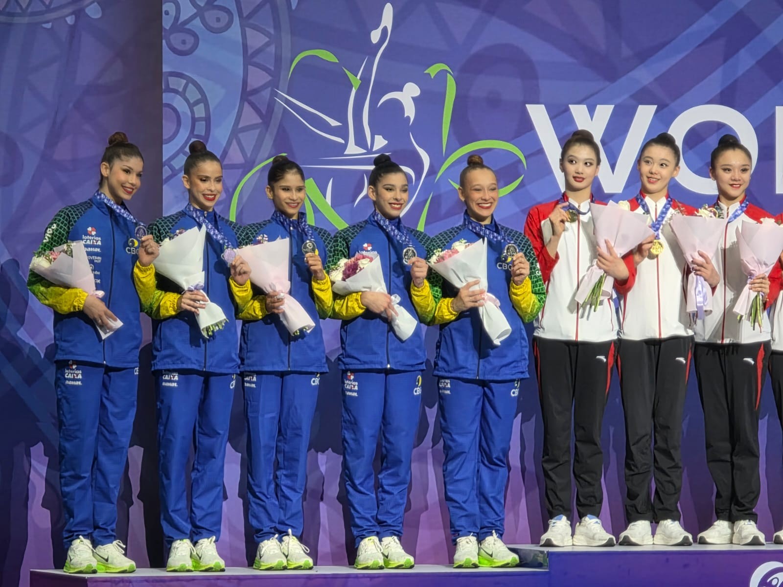 Brasil conquista prata na Copa do Mundo; Jojô leva 1ª medalha