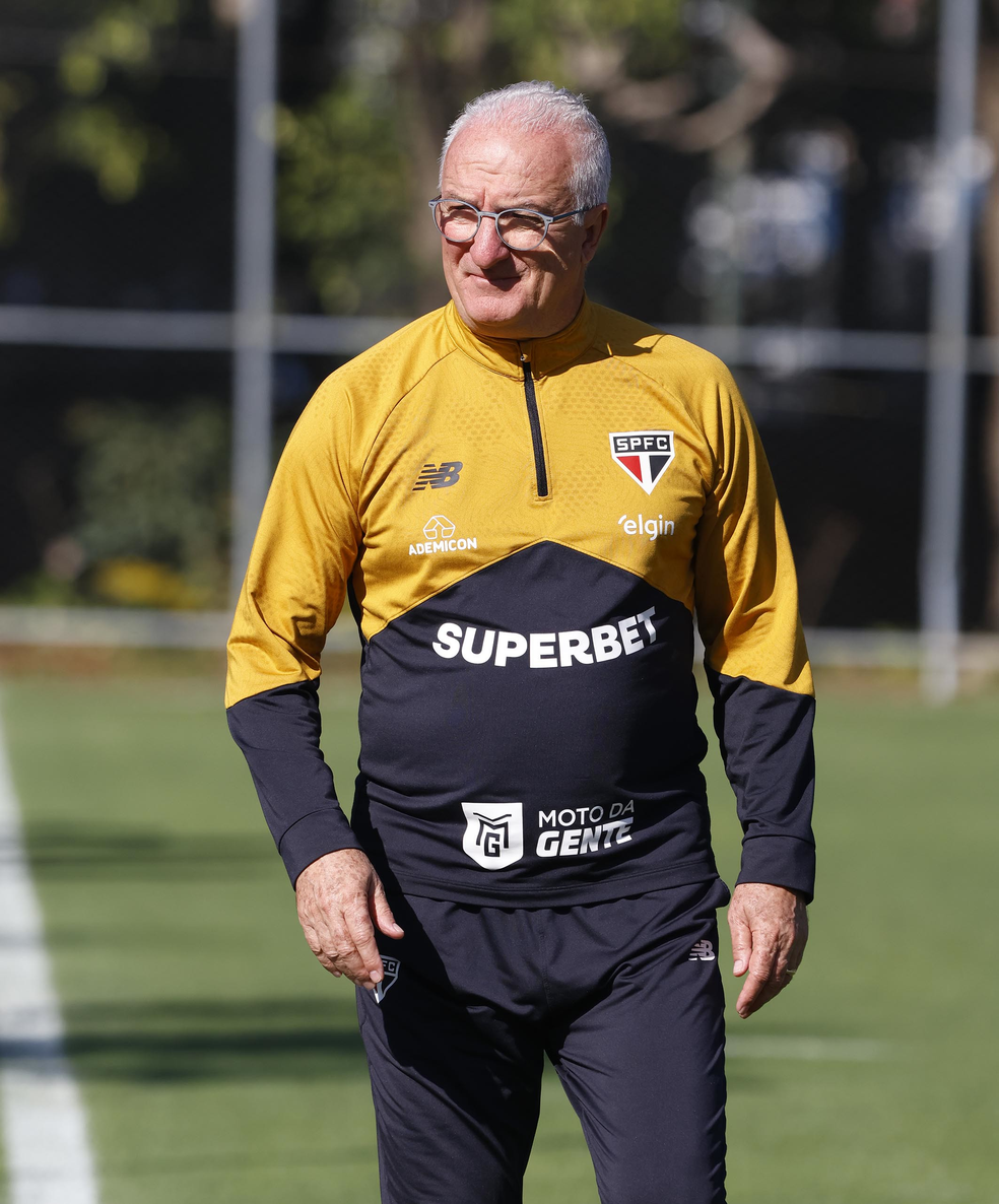Dorival Júnior em jogo-treino do São Paulo — Foto: Divulgação / São Paulo