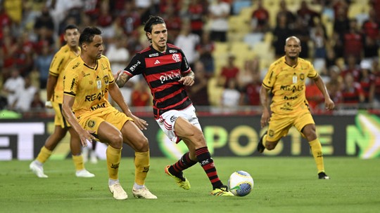 Amazonas suporta a pressão do Flamengo no Maracanã e, apesarwww esportebet tv pré apostaderrota, segue vivo na Copa do Brasil - Foto: (André Durão)