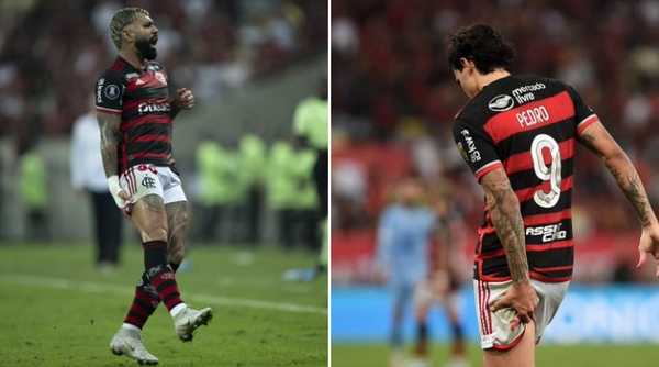 Lesão em Pedro e Gabigol afasta atacantes do Flamengo até setembro.