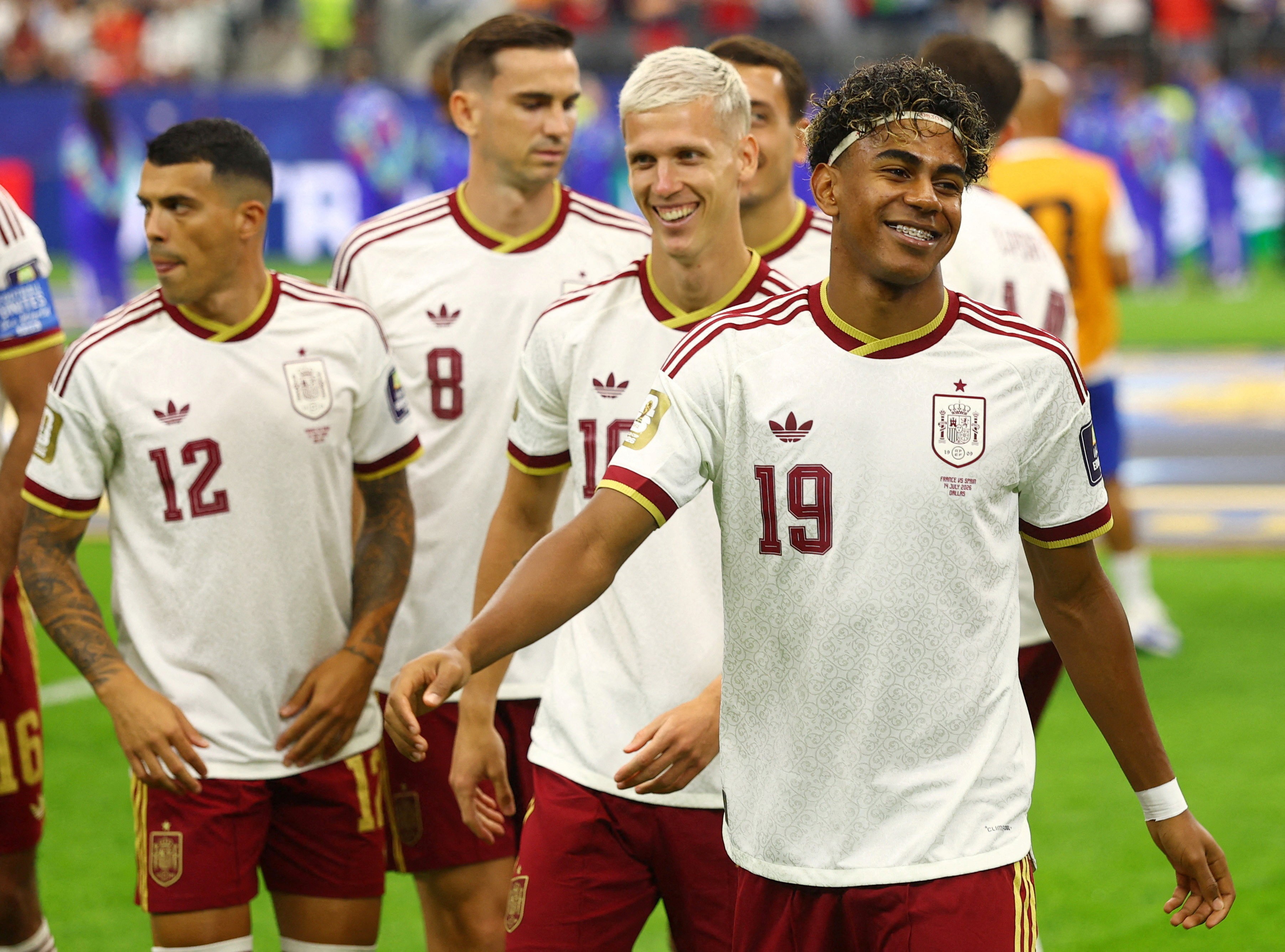 Lamine Yamal e suas faixas: um recado emocionante na Copa do Mundo