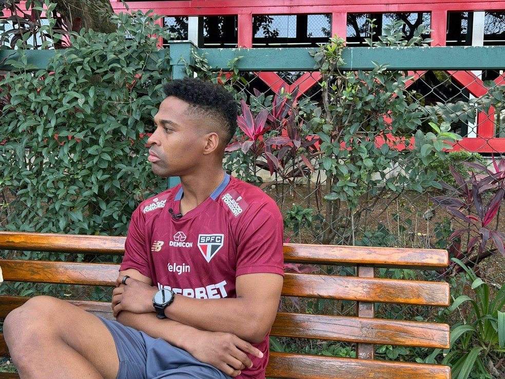 Wendell em entrevista ao ge