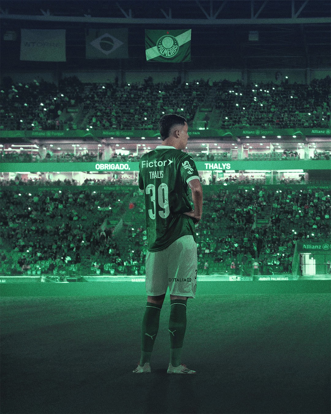 Palmeiras conclui venda de Thalys ao Almería, da Espanha