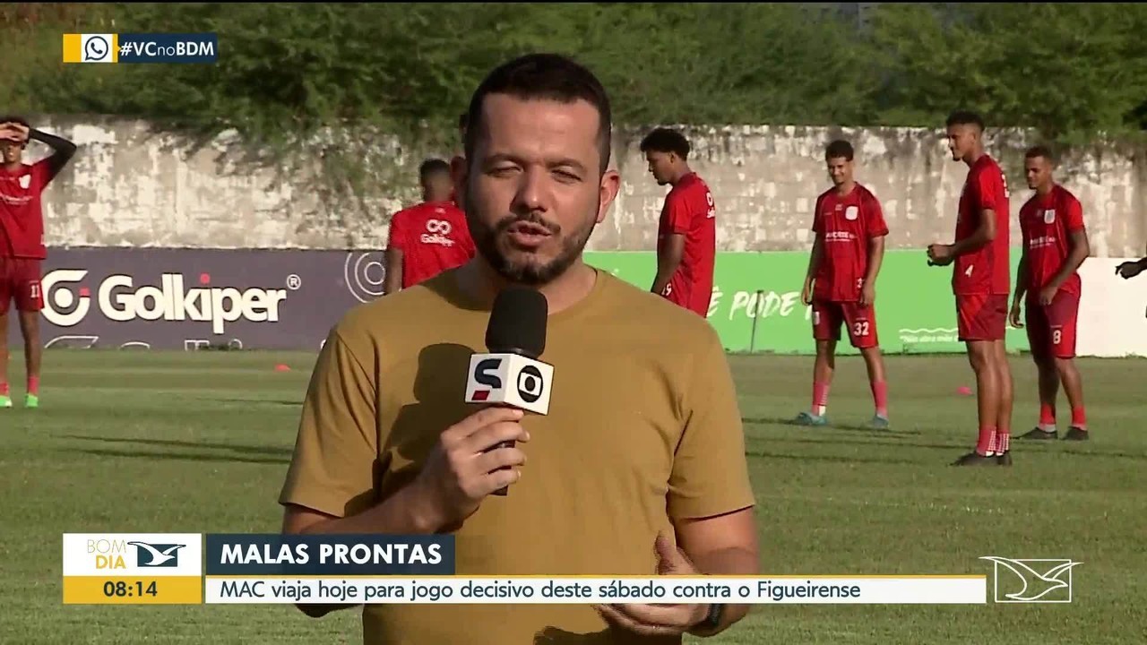 Jorge reforça confiança do MAC antes de decisão contra o Figueirense: "Fazer a nossa parte"