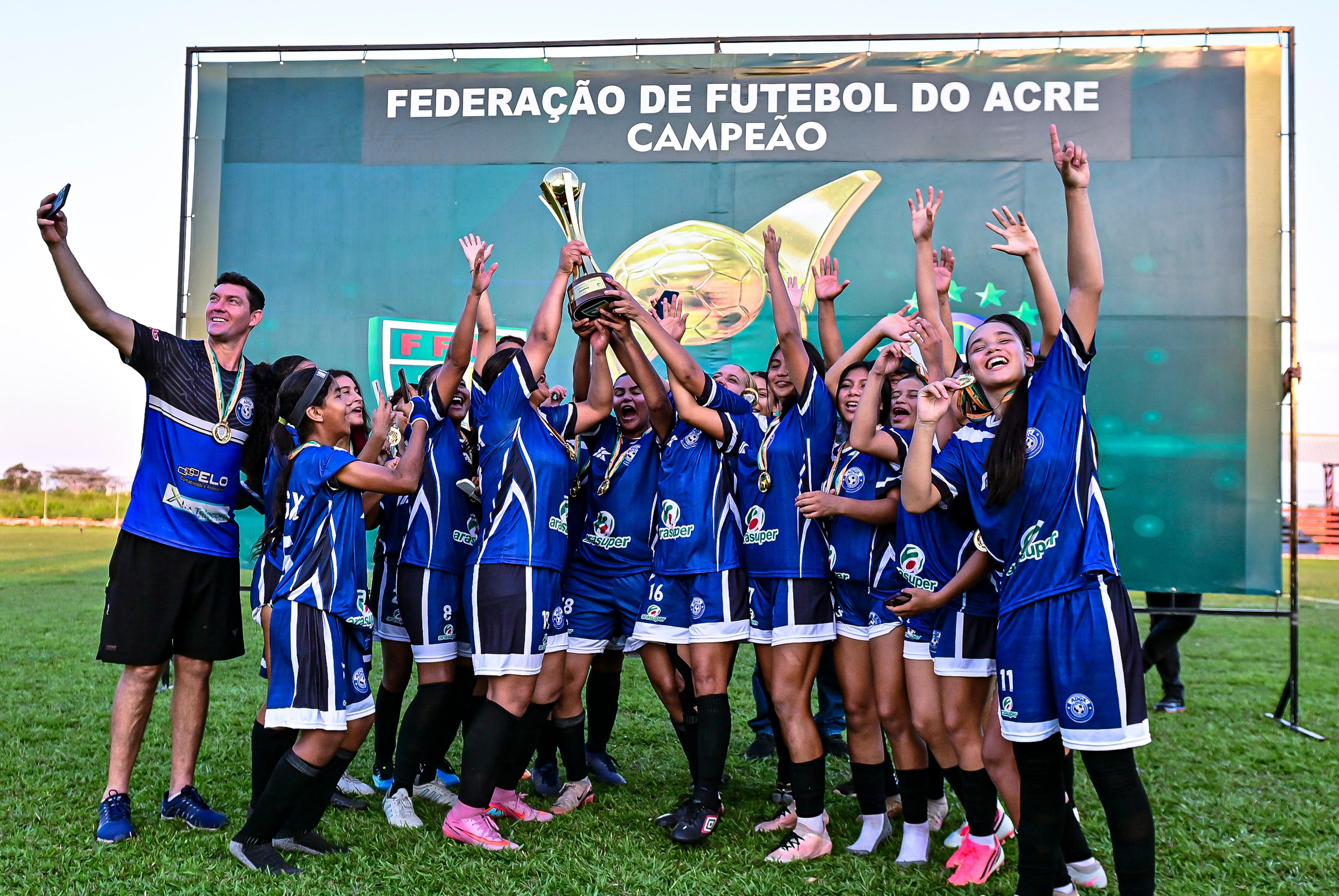 Grêmio Xapuriense supera Assermurb e é bicampeão do Acreano Feminino Sub-17