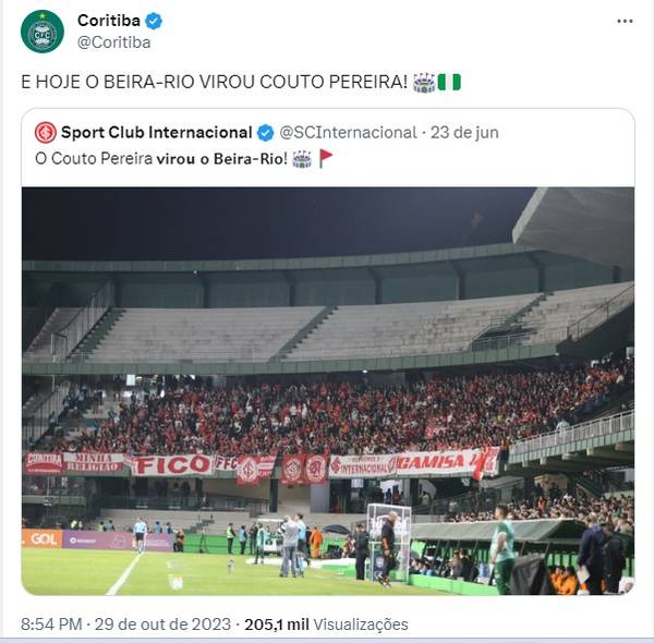 Inter mantém estratégia para lotar Beira-Rio contra o Coritiba