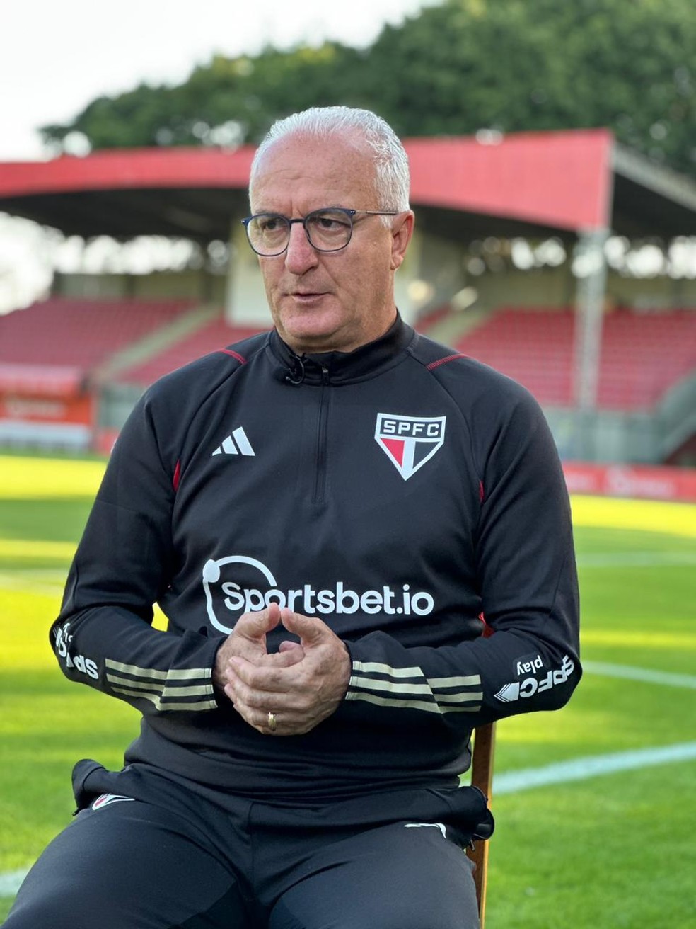 Dorival Júnior, do São Paulo, em entrevista ao ge — Foto: José Renato Ambrosio