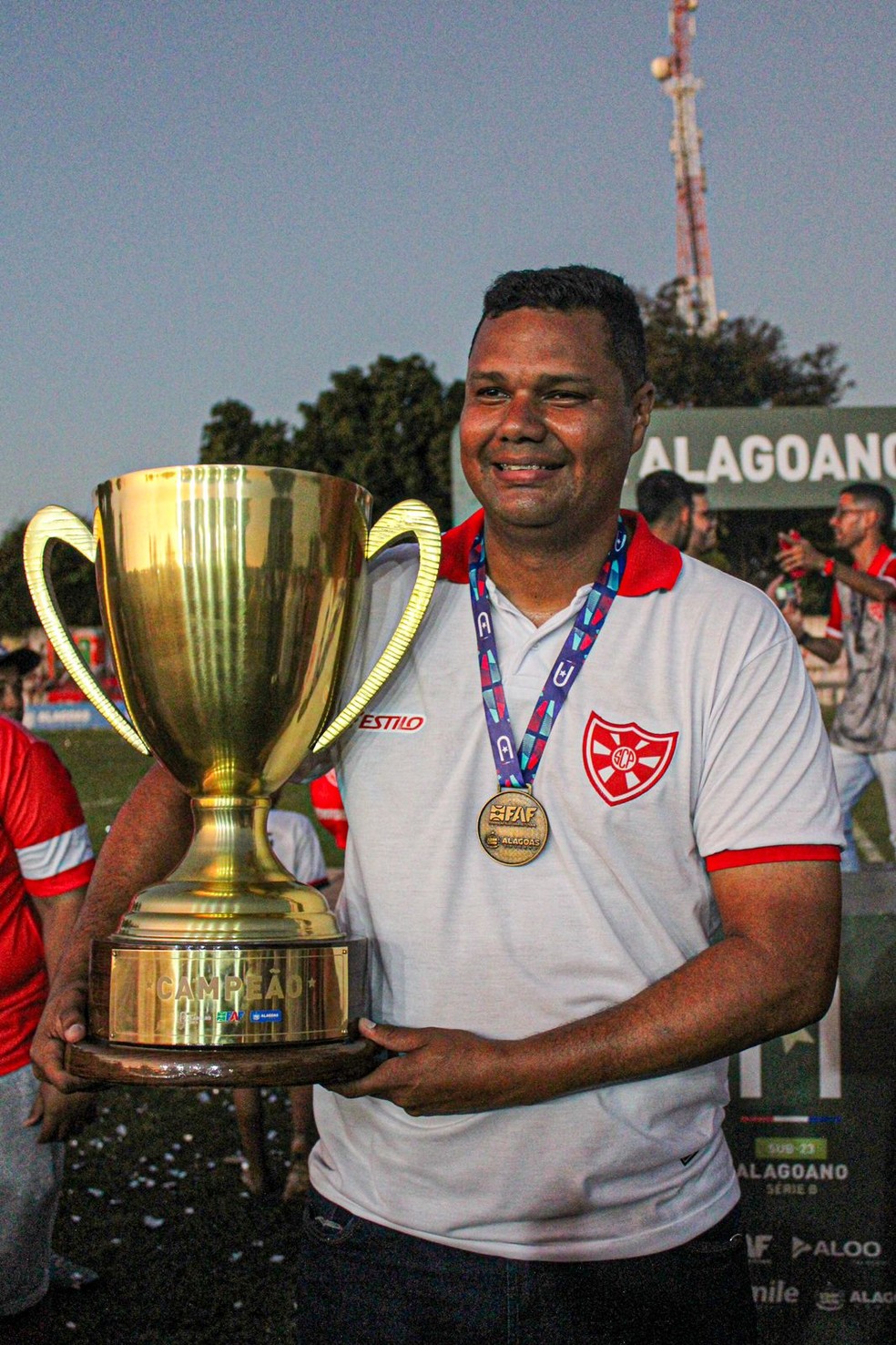 Aerton Reis, presidente do Penedense — Foto: Arquivo Pessoal