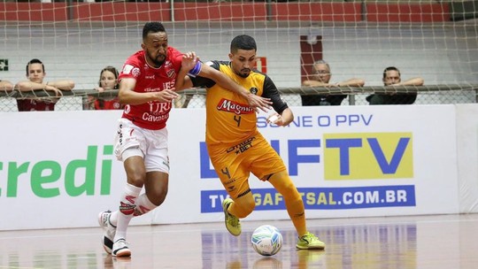 Sorocaba recebe Atlânticoplataforma bwin é confiávelconfronto direto na busca pela liderança da Liga Futsal