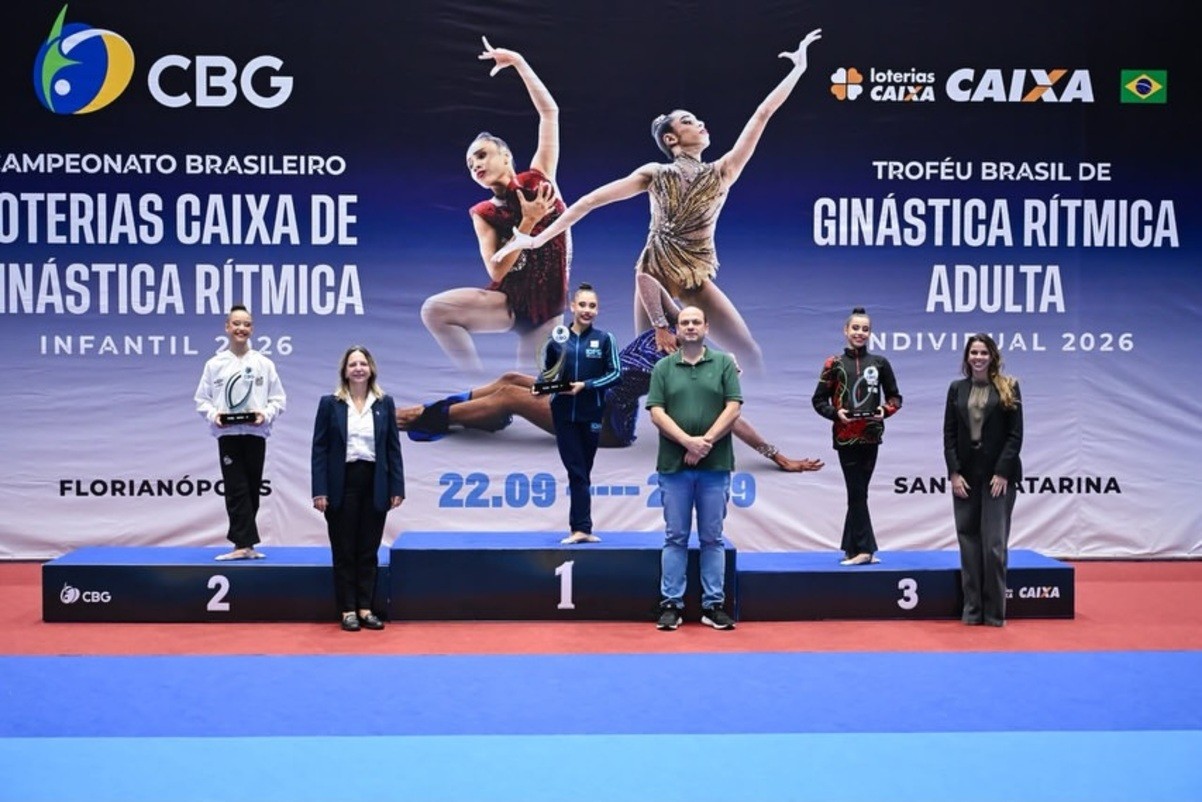 Sergipe conquista medalhas no Campeonato Brasileiro Infantil de Ginástica Rítmica