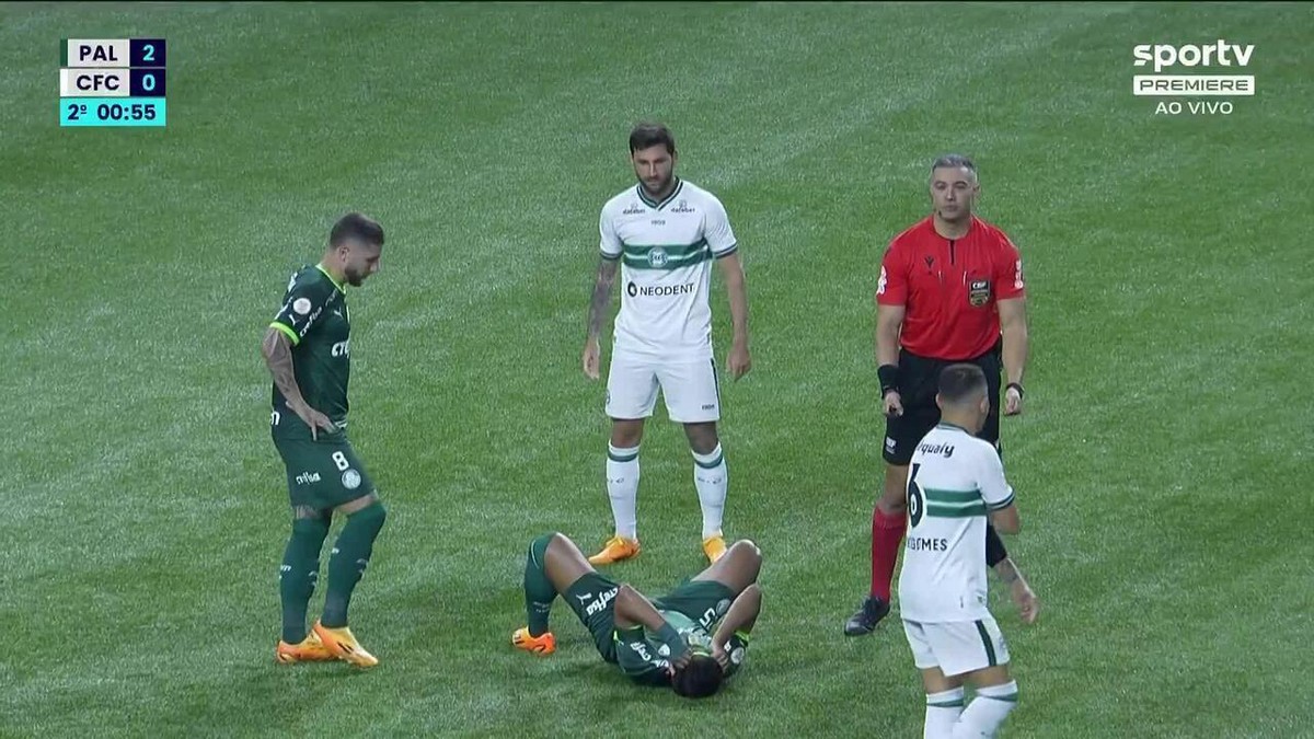 Gabriel Menino se va dolorido, Palmeiras quizás más falto en Libertadores |  palmeras