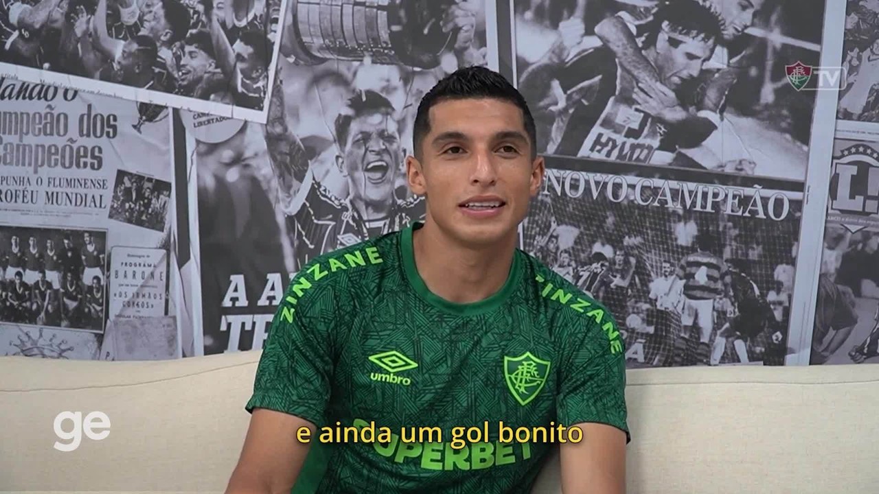 Serna destaca adaptação ao Fluminense e gol: 'Sensação que não se pode explicar'