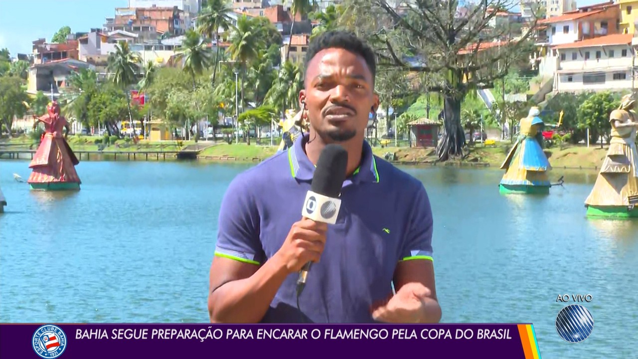 Bahia segue preparação para enfrentar o Flamengo pela Copa do Brasil