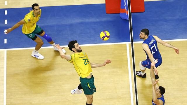 Brasil x Sérvia pela VNL masculina