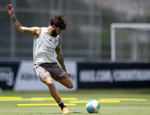 Yuri Alberto pronto para reforçar Corinthians contra o Criciúma