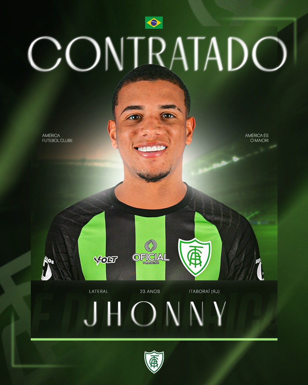 América-MG contrata lateral revelado pelo Fluminense