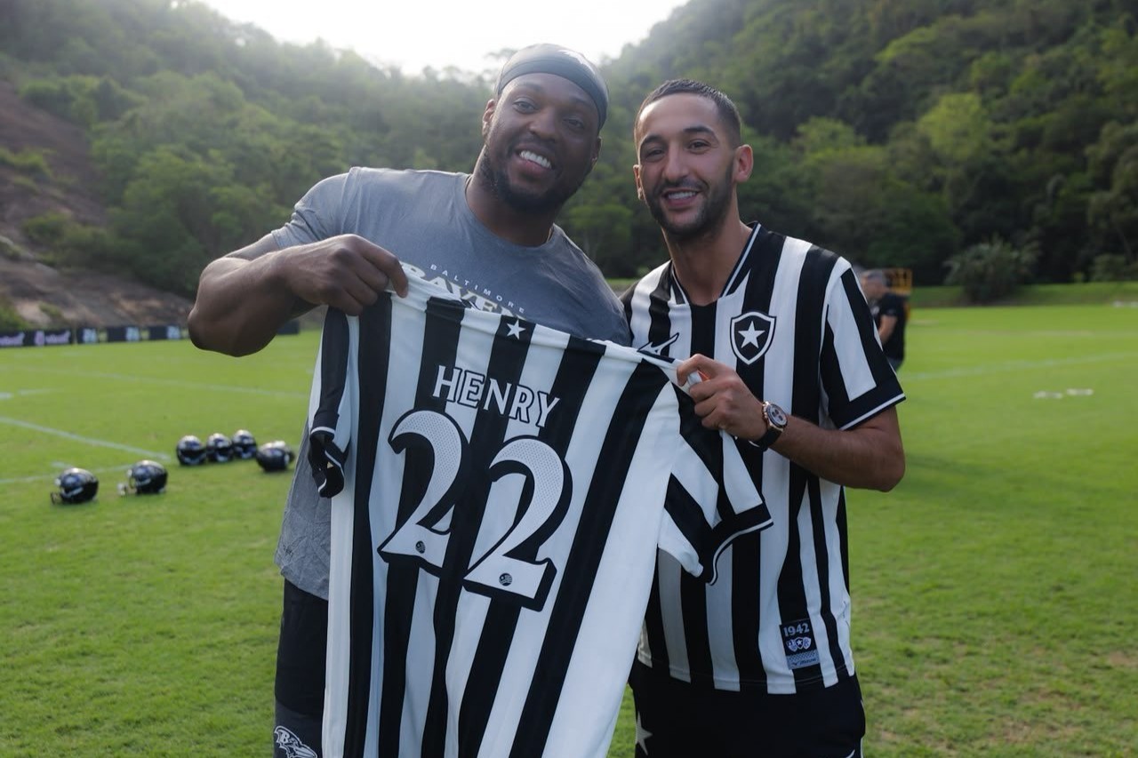Botafogo celebra alcance internacional em parceria com NFL: "Esperamos recebê-los mais vezes"