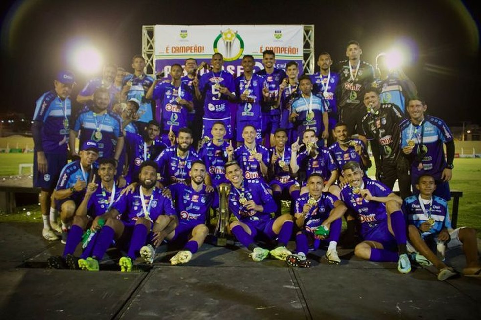 Oeirense foi campeão da Série B do Campeonato Piauiense 2023 — Foto: Divulgação/Oeirense