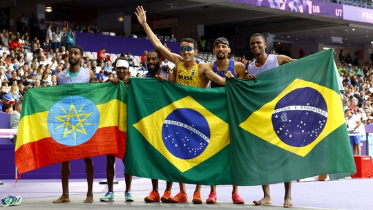 Atletismo abre o dia com três medalhas e um recorde Mundial - Foto: (REUTERS/Stephanie Lecocq)