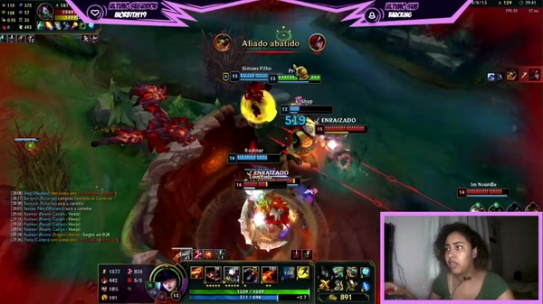 Visual satisfaction streamer from brazil is accused of being prejudiced  against people who catch techies in their games Streamer satisfação visual  do brasil é acusado de ser preconceituoso contra pessoas que pegam