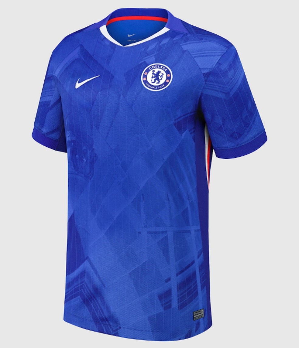 Nick Miller detonou a camisa do Chelsea — Foto: Divulgação / Chelsea