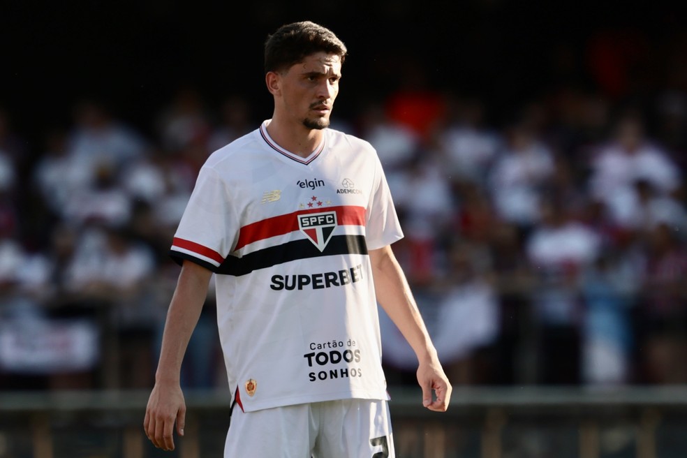 Pablo Maia em São Paulo x Palmeiras — Foto: Marcello Zambrana/AGIF