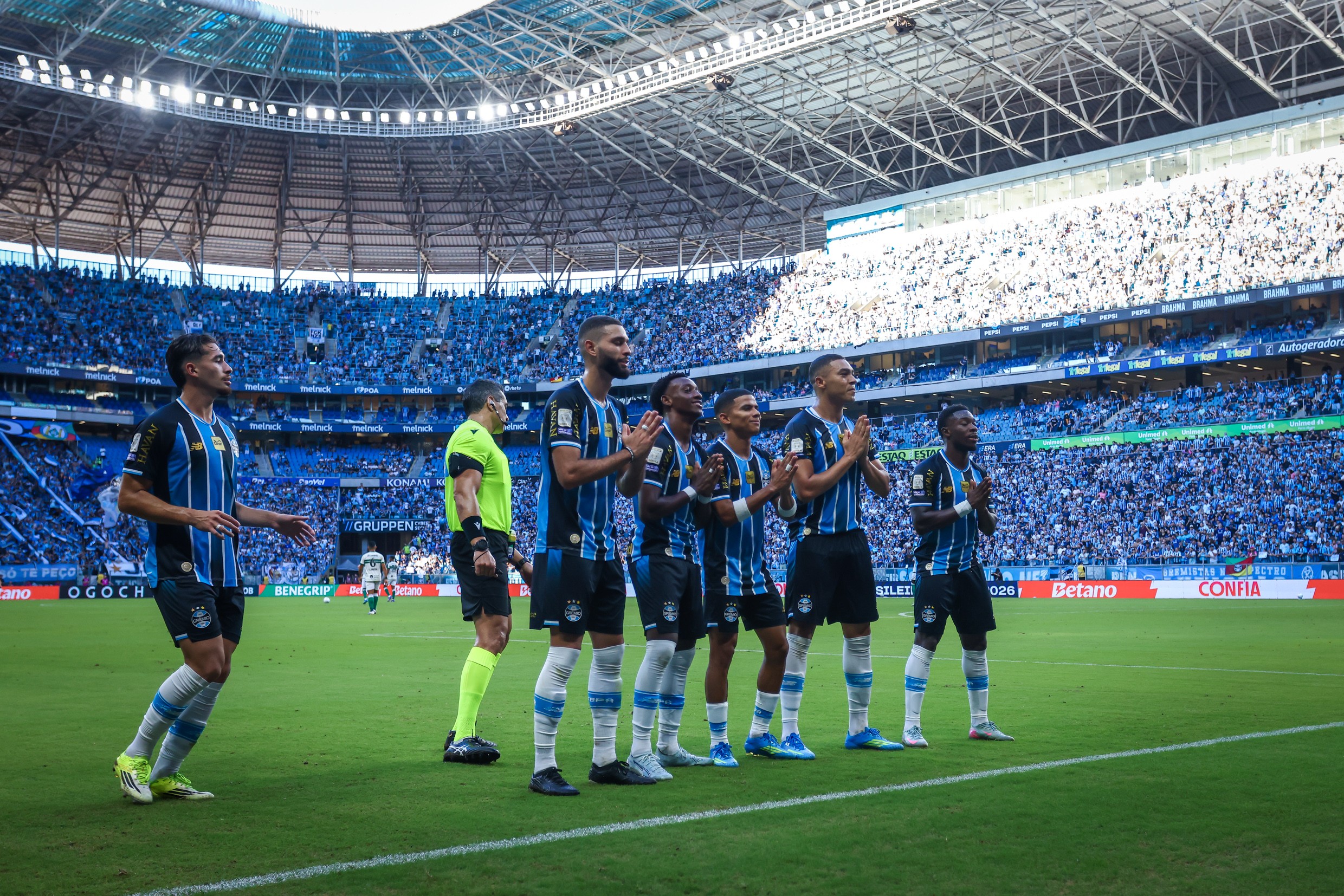 Grêmio defende invencibilidade como mandante diante do Flamengo | Ge