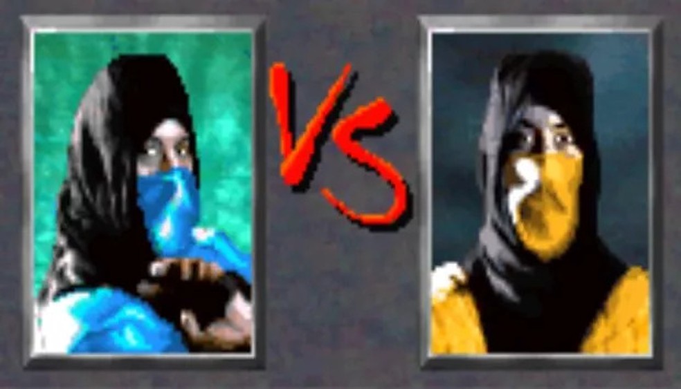 Scorpion e Sub-Zero no Mortal Kombat (1992) — Foto: Reprodução/Mortal Kombat