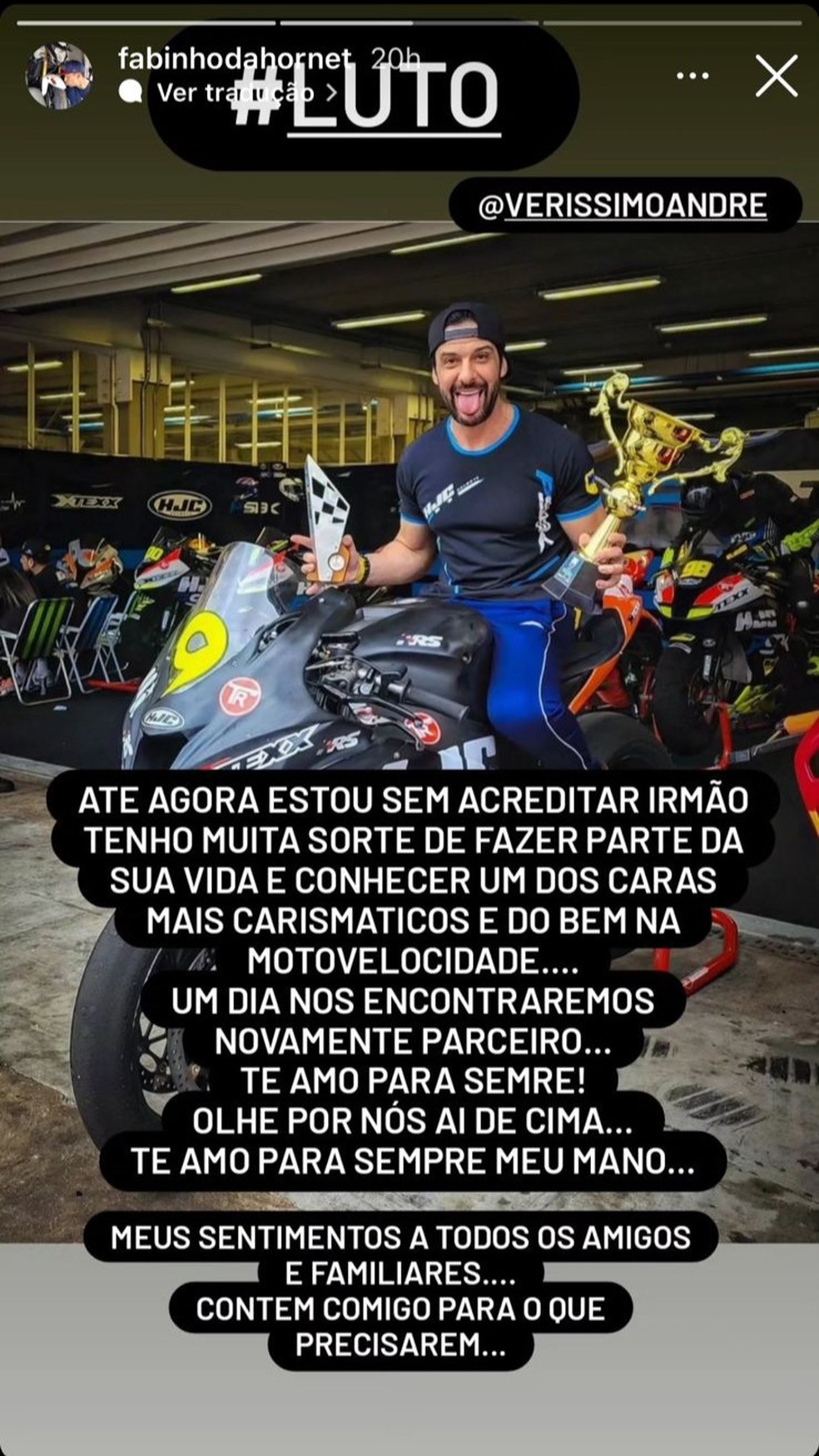  — Foto: Redes sociais