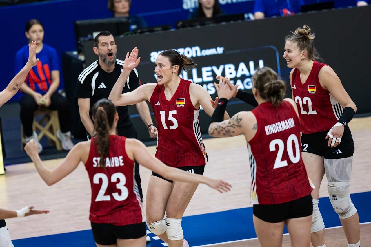 Liga das Nações feminina de vôlei: Bulgária x Alemanha