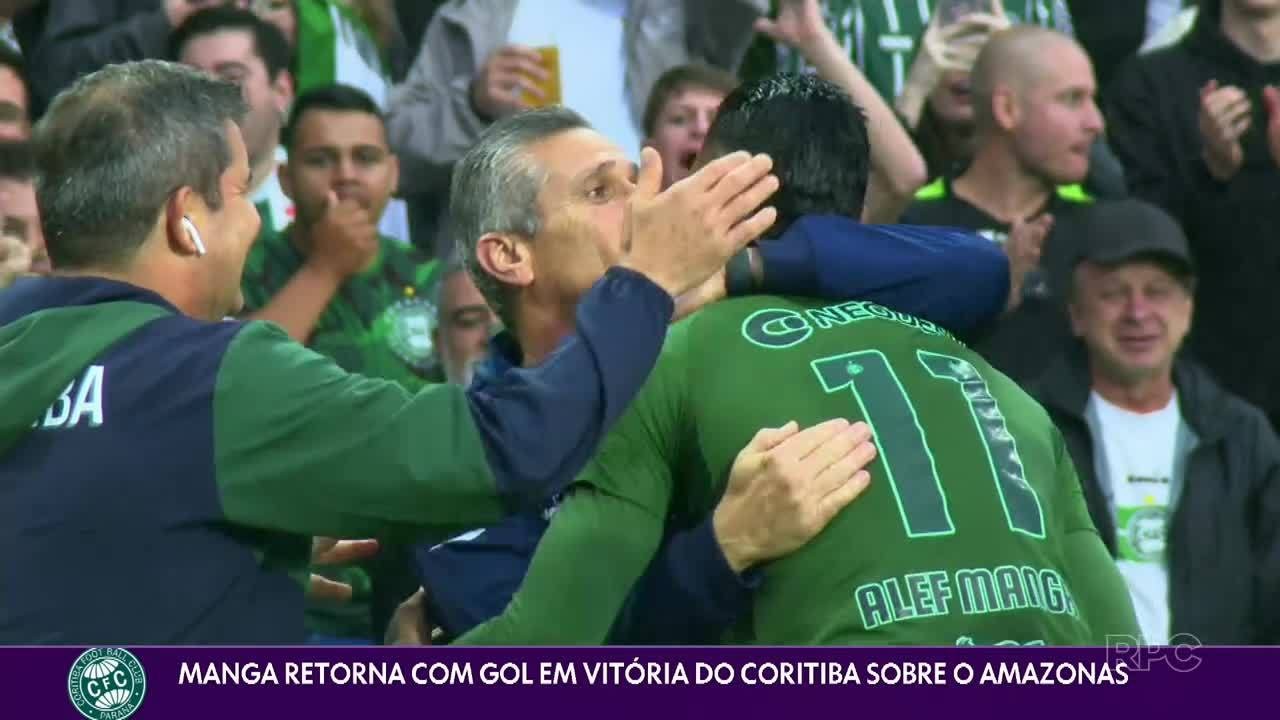 Alef Manga retorna com golpix bet como funcionavitória do Coritiba sobre o Amazonas