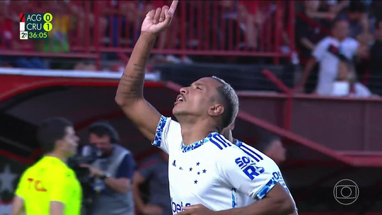 Veja os principais lances da vitória do Cruzeiro - Programa: Tempo Real 