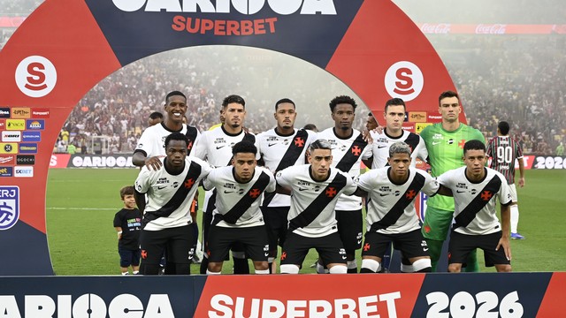 Vasco perfilado | Fluminense x Vasco