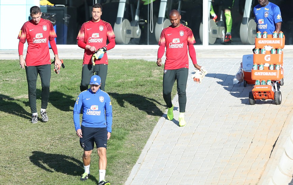 Júlio César, Jefferson e Victor — Atlético-MG na Copa