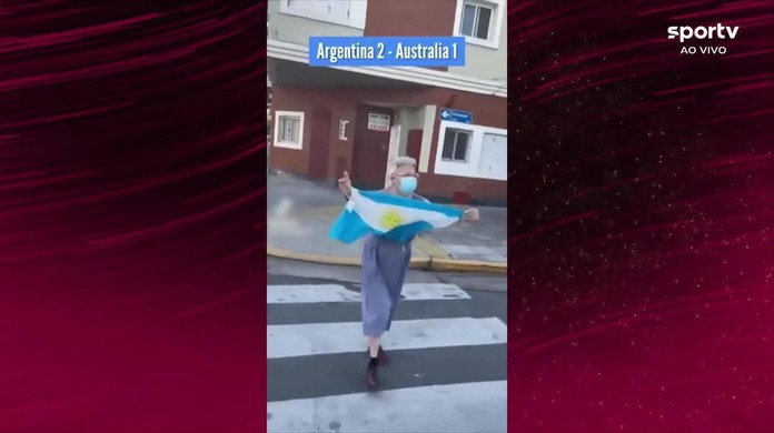 Argentina na Copa do Mundo: conheça o viral abuela, la la la la lá