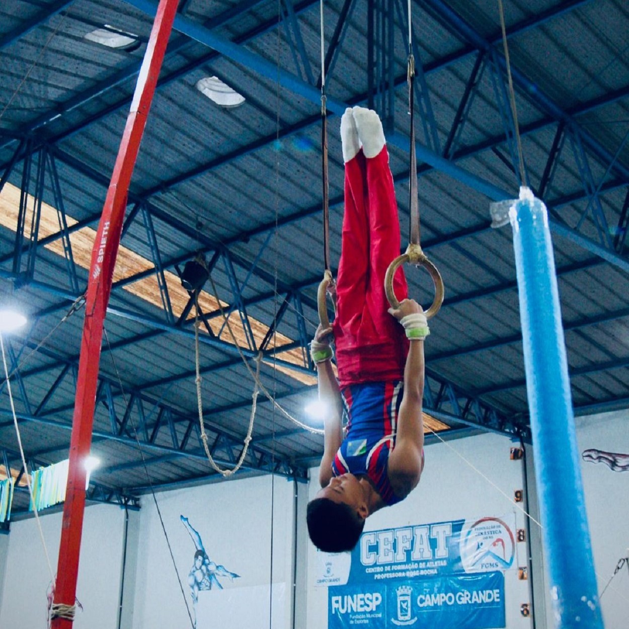 Estadual de Ginástica Artística reúne 191 atletas em Campo Grande; veja programação