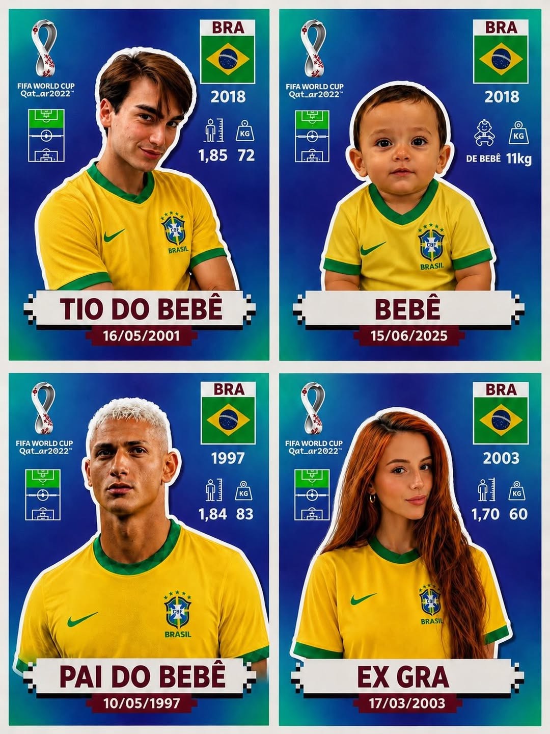 Entenda como Richarlison se tornou o "Pai do bebê" e conheça o meme