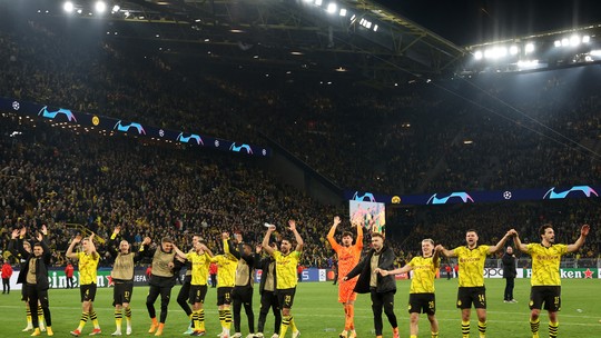 Do grupo da morte ao sonho da final: Borussia Dortmund surpreende na Champions