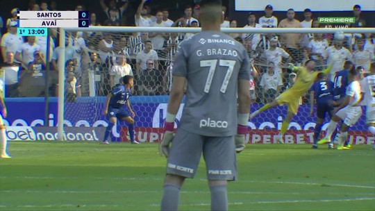 Santos 0 x 1 Avaí: assista aos melhores momentos da partida - Programa: Futebol Nacional 