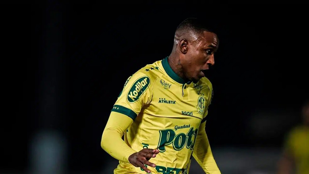 João Pedro foi emprestado pelo Cruzeiro ao Mirassol em 2024 — Foto: Pedro Zacchi