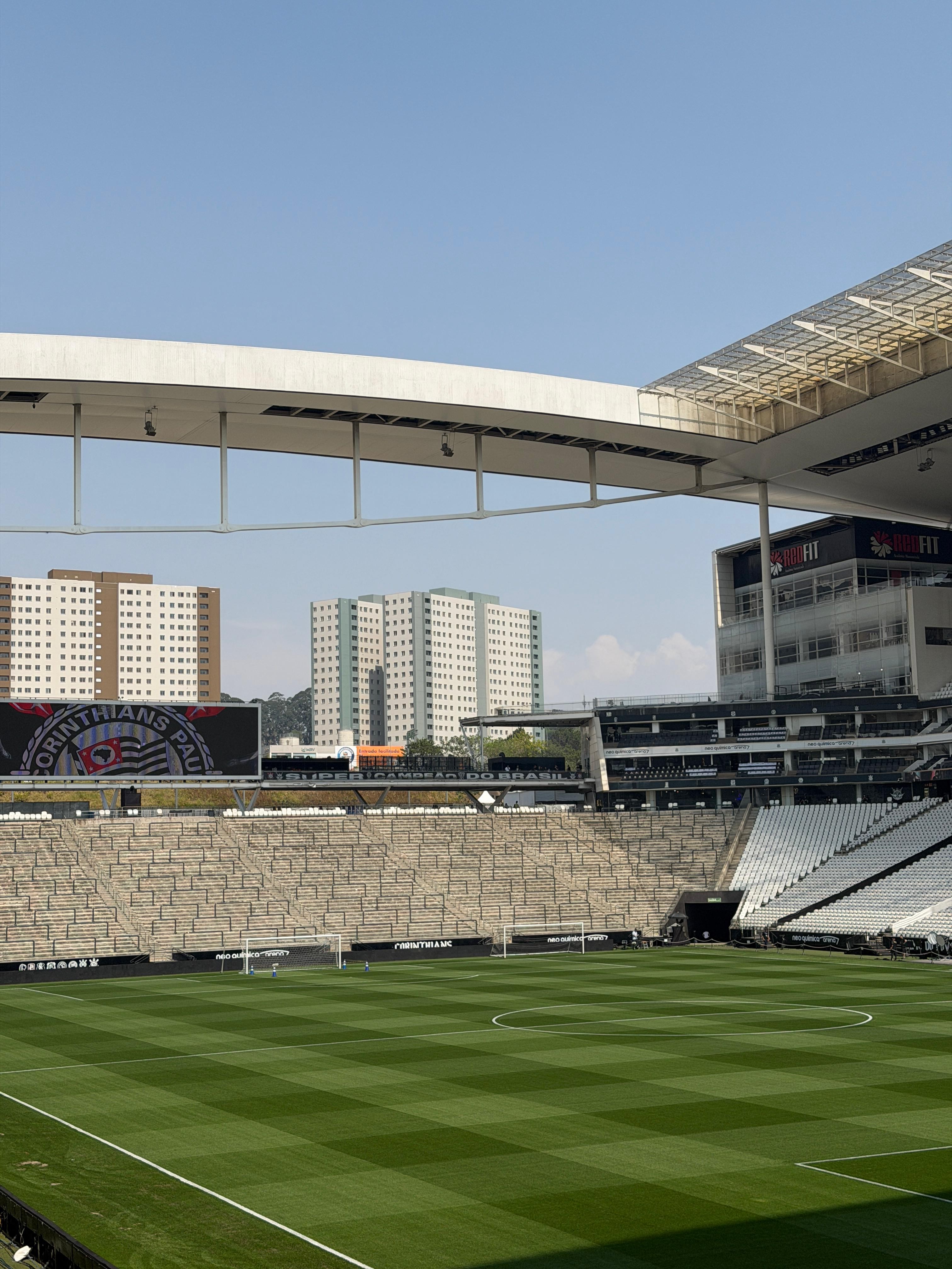 Corinthians aumenta capacidade da Neo Química Arena para jogo da Libertadores