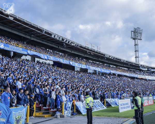 Millonarios estreia contra o Flamengo na Libertadores com capacidade reduzida no El Campín.