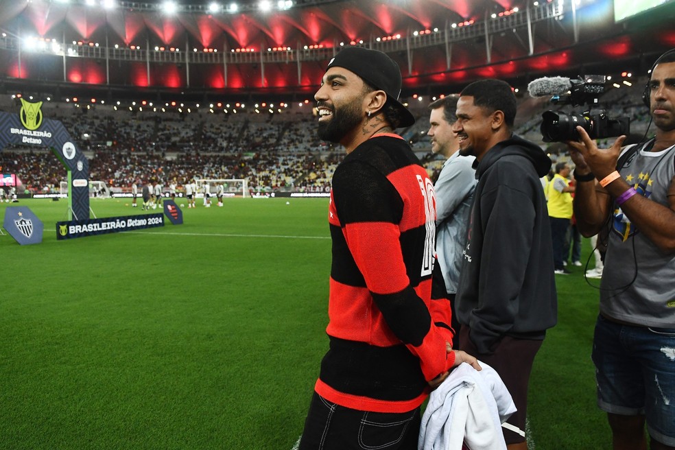 gabigol flaxgalo — Foto: Alexandre Durão.