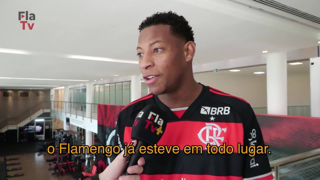 Gonzalo Plata diz que viu finais do Flamengo e revela ansiedade pelo Maracanã