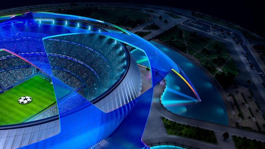 Uefa apresenta nova identidade visual da Champions League; veja o vídeo