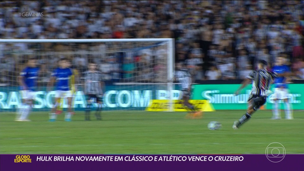 Cruzeiro x Atlético: Hulk e Rafael Cabral protagonizam vitória do Galo no clássico