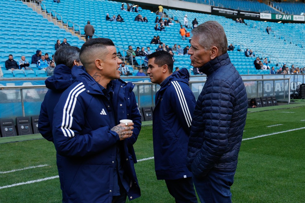 D'Alessandro e Paulo Autuori Cruzeiro — Foto: Staff Images/ Cruzeiro
