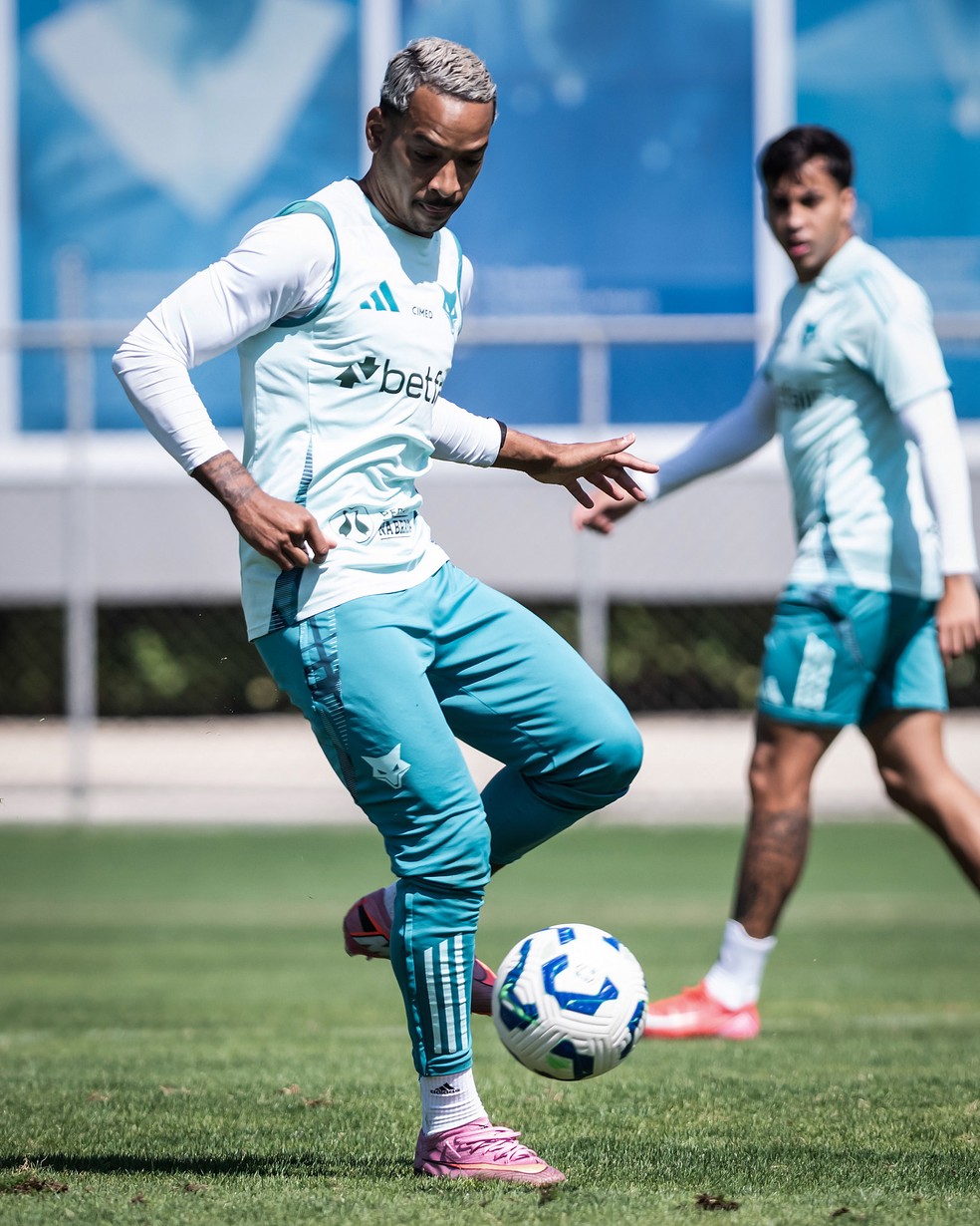 Matheus Pereira Cruzeiro — Foto: Gustavo Aleixo/Cruzeiro